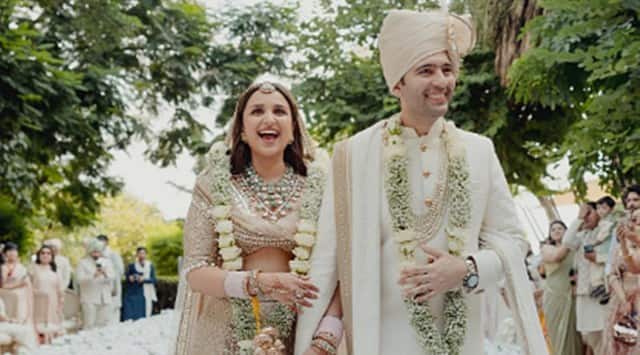 Parineeti Chopra-Raghav Chadha share first wedding photos