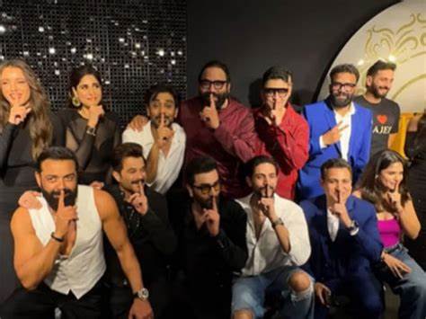 Ranbir, Anil, Sandeep Reddy Vanga, others strike Bobby Deol’s pose at ...