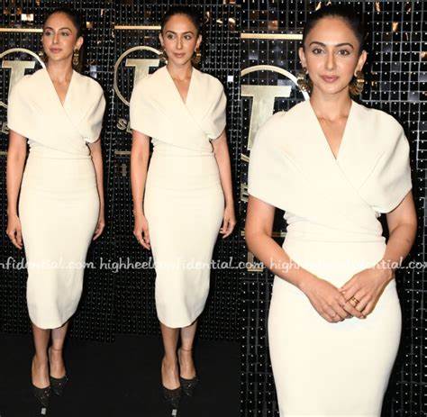 Rakul Preet in Safiyaa at Animal Success Party - High Heel Confidential